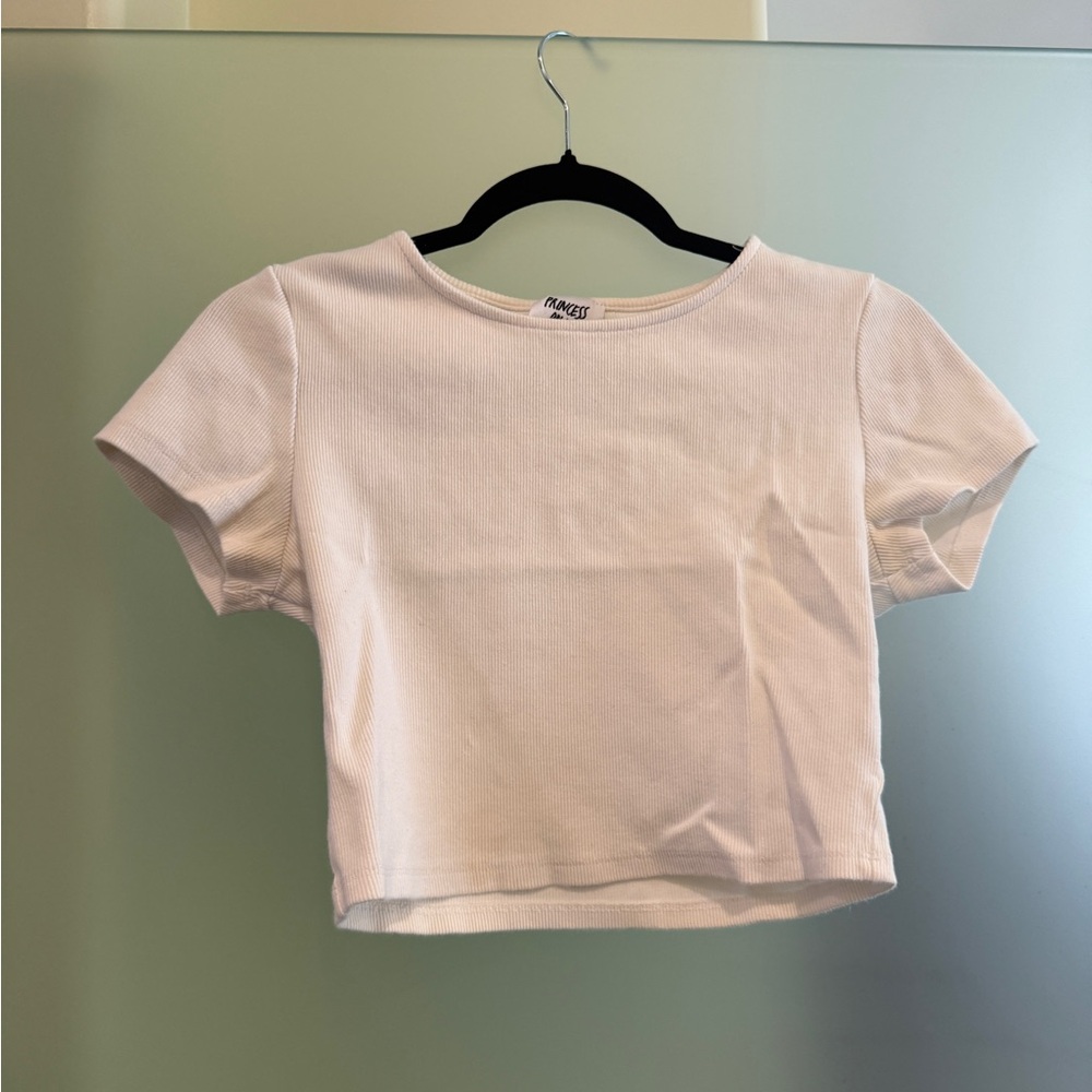 Princess Polly Cropped Cotton Tee